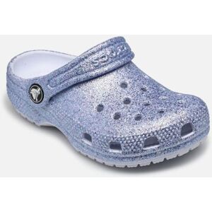 Classic Glitter Clog par Crocs Bleu 22 - 23 Enfant - Publicité