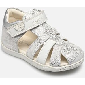 B SANDAL MACCHIA GIR par Geox Blanc 25 Enfant - Publicité