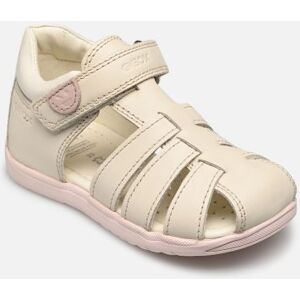 B SANDAL MACCHIA GIR par Geox Blanc 25 Enfant - Publicité