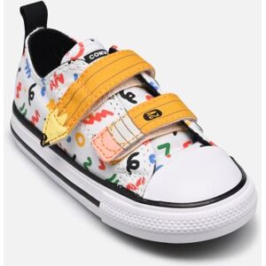 Chuck Taylor All Star 2V Canvas Polka Doodle Ox I par Converse Blanc 26 Enfant - Publicité