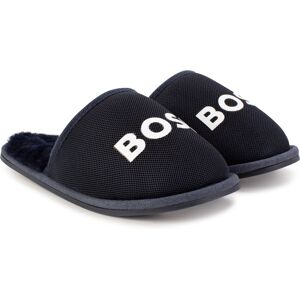 Boss Chaussons avec logo GARCON 34 Bleu - Publicité