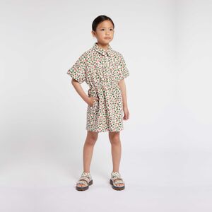 Kenzo KIDS Sandales en cuir avec scratch FILLE 27 Blanc - Publicité