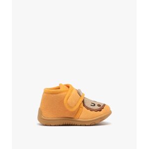 Chaussons bébé garçon bottillons en velours lion - 20 - jaune - GEMO jaune - Publicité