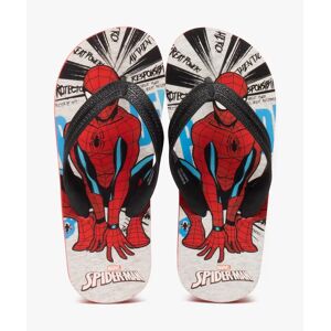Tongs garçon à semelle imprimée Spiderman et brides unies - Marvel - SPIDERMAN rouge - Publicité