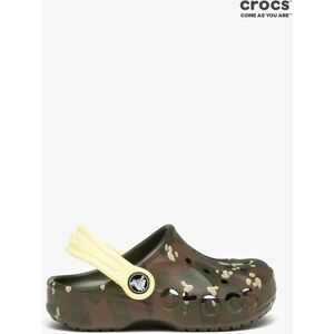 Sabots souples garçon imprimés - Crocs - 22/23 - kaki - CROCS kaki - Publicité