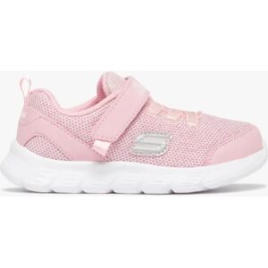 Baskets filles souples en mesh effet pailleté et à scratch - Skechers - 23 - rose - SKECHERS rose - Publicité