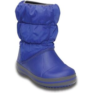 Crocs Bottes Enfant Kids' Winter Puff Boot Bleues et grises Taille 23-24 - Publicité