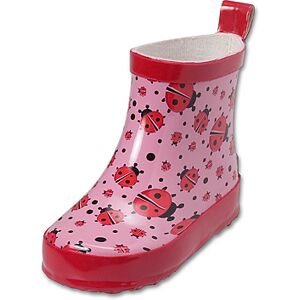 PLAYSHOES Bottes en caoutchouc Coccinelle sans PVC