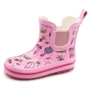 Beck Bottes enfant caoutchouc princesse rose