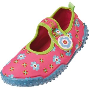 PLAYSHOES Chaussures de bain enfant, protection UV, fille, Fleurs, rose 18/19