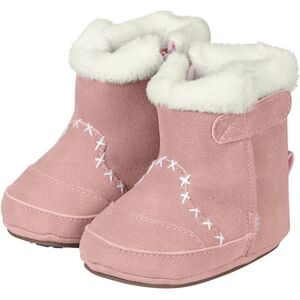 Sterntaler Bottes enfant Nubuk duvet peluche geranium