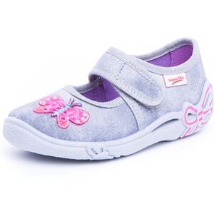 superfit Chaussons enfant scratch Belinda stone combi