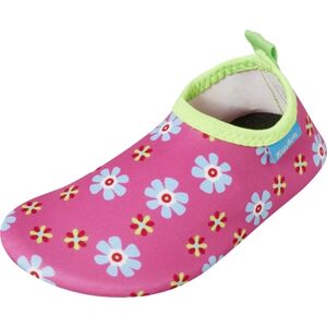 Playshoes Chaussons de bain enfant fleurs rose