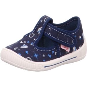 superfit Chaussons enfant scratch Bully bleu