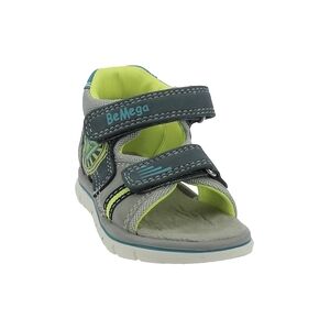 BM Footwear Be Mega Sandales enfant scratch navy-grey-yellow