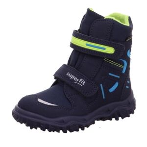 superfit Bottes enfant scratch Husky bleu largeur moyenne