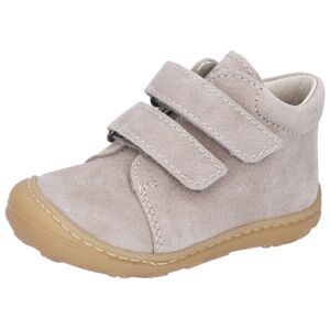 Pepino Chaussures basses enfant scratch Chrisy gris caillou largeur moyenne