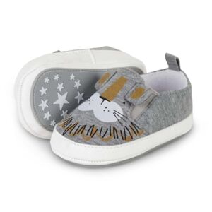 Sterntaler Chaussure bebe lion gris clair