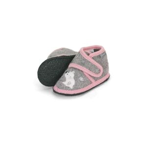 Sterntaler Chaussons pingouin & ours polaire gris fume