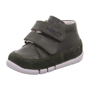 superfit Chaussures bébé enfant scratch Flexy vert, largeur moyenne 22