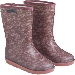 EN FANT Bottes enfant thermoactives caoutchouc rose fletri