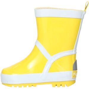 Playshoes Bottes en caoutchouc unies jaunes