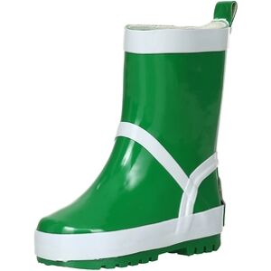 Playshoes Bottes en caoutchouc unies vert