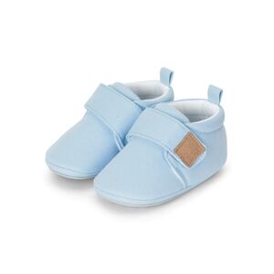 Sterntaler Chausson pour bebe uni bleu clair