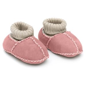 kindsgard Chaussons bebe agneau stovly rose