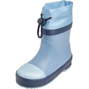 Playshoes Bottes en caoutchouc doublees bleu