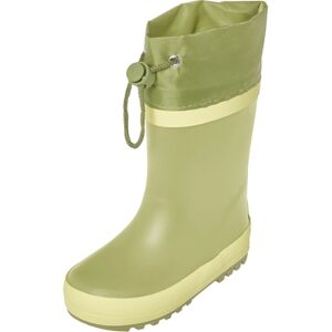 Playshoes Bottes en caoutchouc unies olive 22