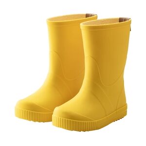 Sterntaler Bottes en caoutchouc non doublees jaune mat