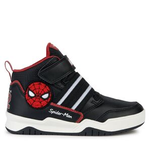 Sneakers Geox SPIDER-MAN J Perth Boy J367RD 05411 C0048 S Noir - Publicité