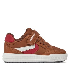 Sneakers Geox J Arzach Boy J454AA 0FUME C0056 M Brown/Red - Publicité