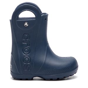 Bottes de pluie Crocs Handle It Rain Boot Kids 12803 Bleu marine - Publicité