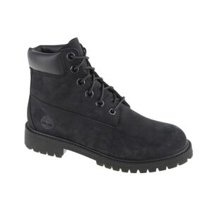 Timberland Premium 6 IN WP Boot Jr 012907, pour Garçon, Chaussures de randonnée, noir - Publicité