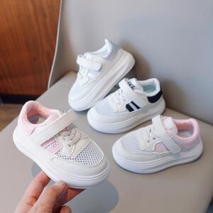 Baby Toddler Shoes For Boys Girls Breathable Mesh Little Kids Casual Sneakers Non-slip Children Sport Shoes tenis Size 21-30 - Publicité