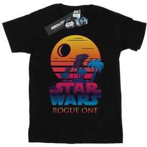 Star Wars Boys Rogue One Logo Sunset T-Shirt - Publicité