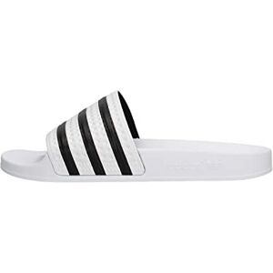 Adidas Garçon Adilette Chaussures De Fitness, Blanc White Black 1 White, 39 Eu - Publicité