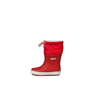 Aigle Giboulee 2 Rain Boot, Red White, 4.5 UK Child - Publicité