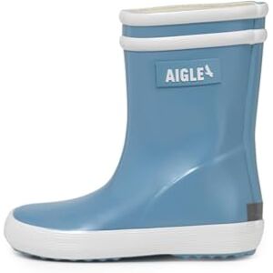 Aigle Garçon Unisex Kinder Baby Flac 2 Botte de Pluie, Bleu Bleu Ciel, 20 EU - Publicité