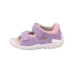 Superfit Garçon Fille Flow Sandale, Violet/Rose 8500, 20 EU Large - Publicité