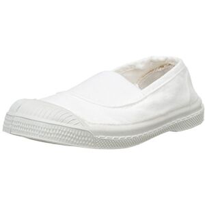 Bensimon E15002 TENNIS ELASTIQUE ENFANT Baskets Basses- Mixte Enfant Blanc 34 EU - Publicité