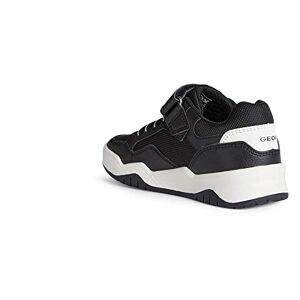 Geox Garçon J Perth Boy B Sneakers, Black/White, 28 EU - Publicité