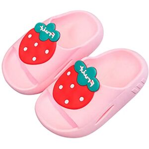 ACMEDE Chaussures Sabots de Jardin pour Bébé Garçons Filles Pantoufles de Bain Enfants Chaussons Été Fille Garçon Claquette Chaussures pour Piscine et Plage Antidérapant Plates Sandales EU 20-35 - Publicité