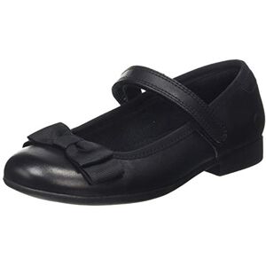 Clarks Scala Tap K Ballerines, Black Leather, 29 EU - Publicité