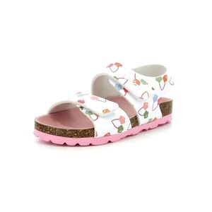 KICKERS Garçon Unisex Kinder SUMMERKRO Sandale, Blanc Cerise, 28 EU - Publicité