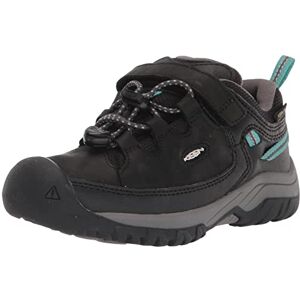 KEEN Targhee Low Waterproof Botte de randonnée, Black/Star White, 29 EU - Publicité