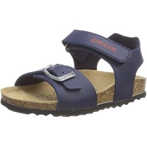 Geox Bébé Garçon B Sandal Chalki Boy Sandales, Navy/Dk Red, 22 EU - Publicité