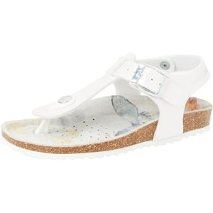 Geox Adriel Girls Sandal, Blanc foncé, 28 EU Étroit - Publicité